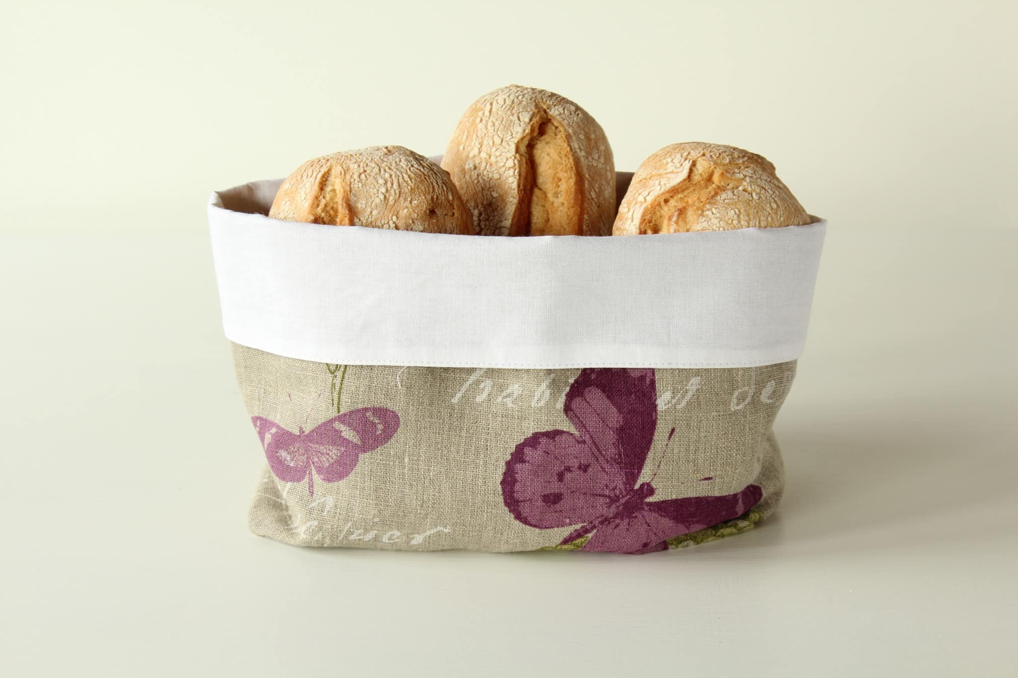 Cestino per pane Butterfly - Giardino di Rose: Biancheria per la casa  online, Tovaglie, Letto, Asciugamani Bagno