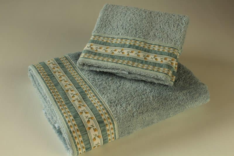 Coppia asciugamani boccioli