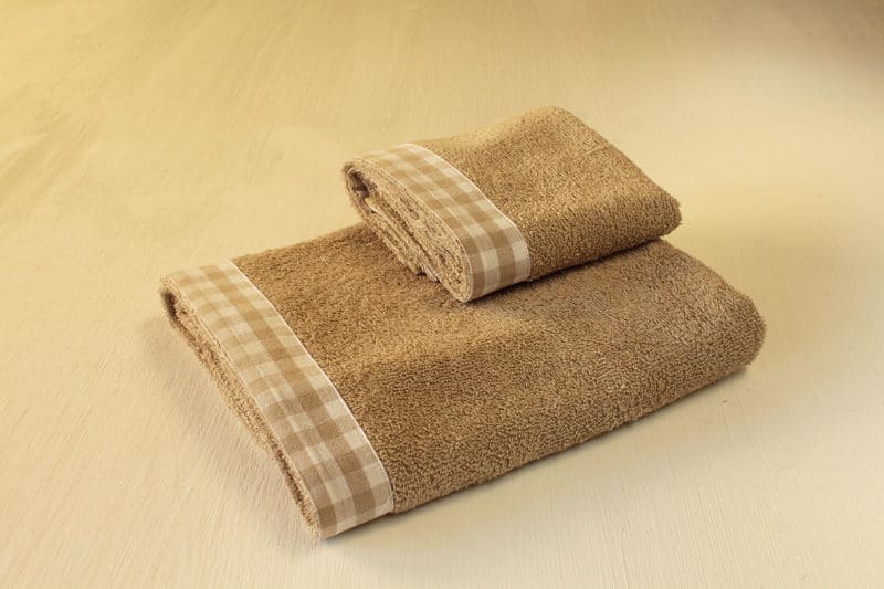 asciugamani quadretti